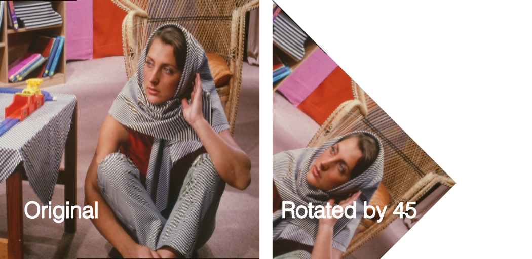 Rotated image